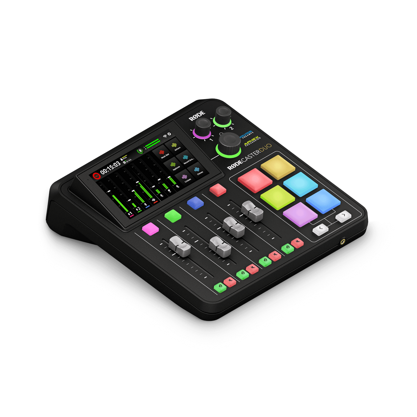 rodecaster duo audio production studio