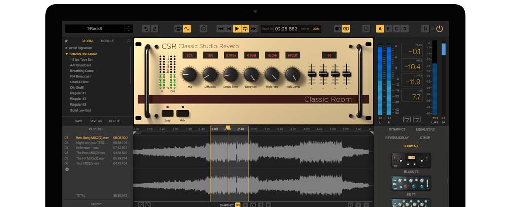 T-RackS CSR ROOM REVERB