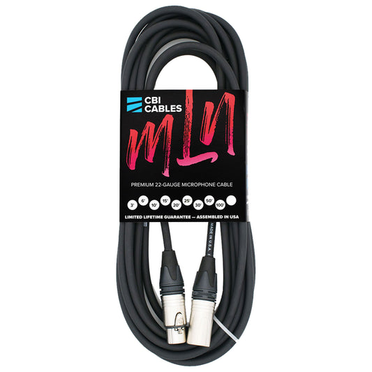MLN Series XLR Microphone Cables