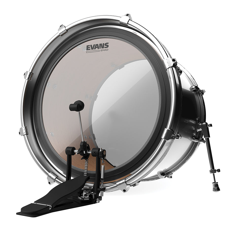 Evans EMAD Clear Bass Drum Heads