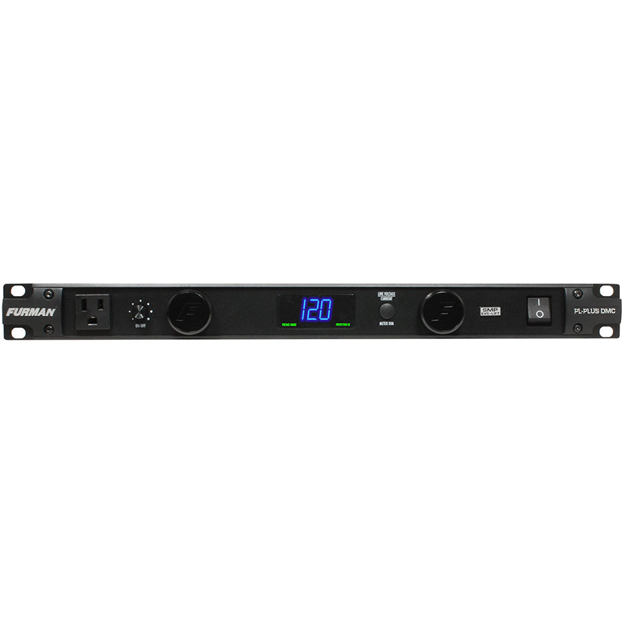 Furman Pro PL-PLUS DMC 15A Power Conditioner with Lights, Volt/Ammeter