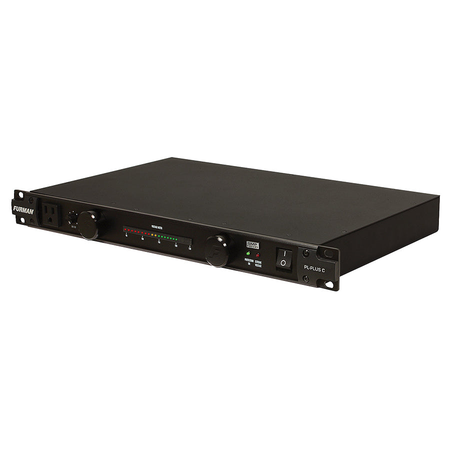 Furman Pro PL-PLUSC 15A Power Conditioner with Lights, Voltmeter