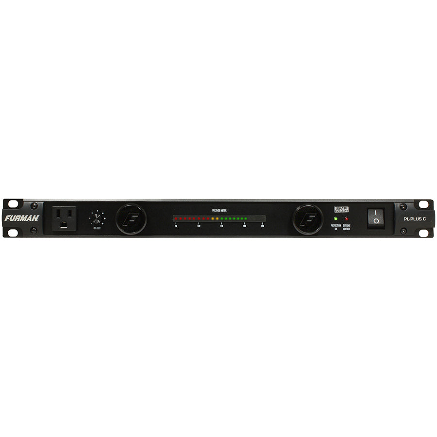 Furman Pro PL-PLUSC 15A Power Conditioner with Lights, Voltmeter