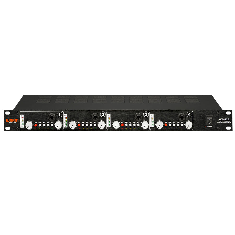 Warm Audio WA-412 Four-Channel American Mic Pre