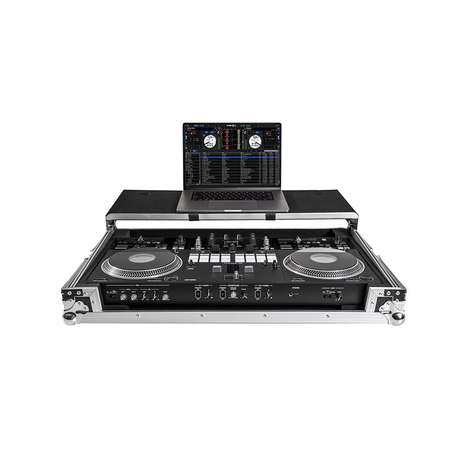 Headliner Flight Case with Laptop Platform for Pioneer DJ DDJ-REV7