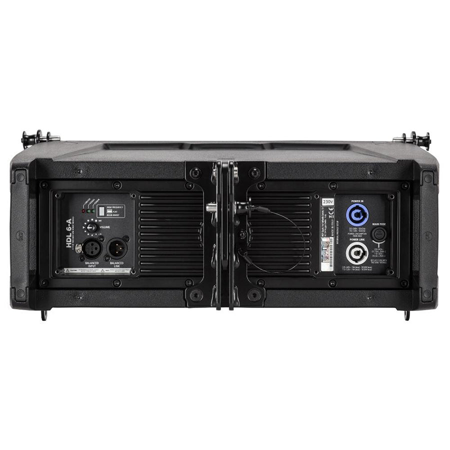 RCF HDL6-A Active Compact 2-way Lina Array (Black)