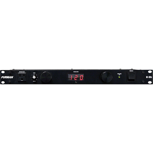 Furman M-8DX 15A Standard Power Conditioner w/Lights and Digital Meter