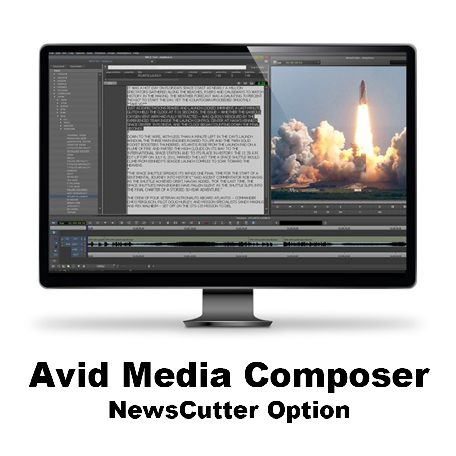 Avid Media Composer Perpetual NewsCutter Option (Download)