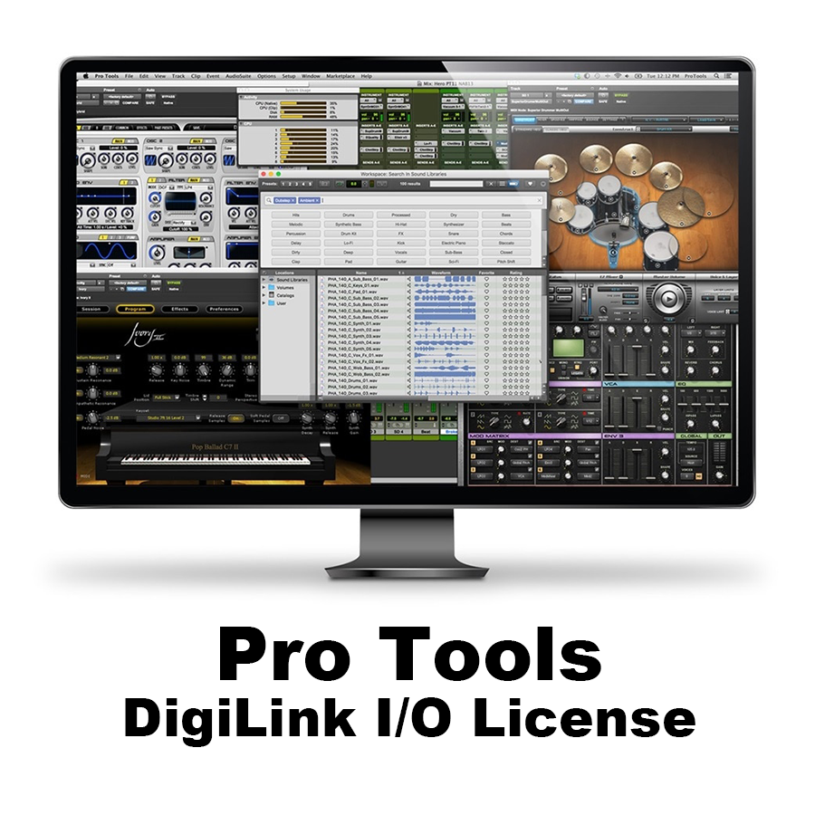 Pro Tools DigiLink I/O License (License)