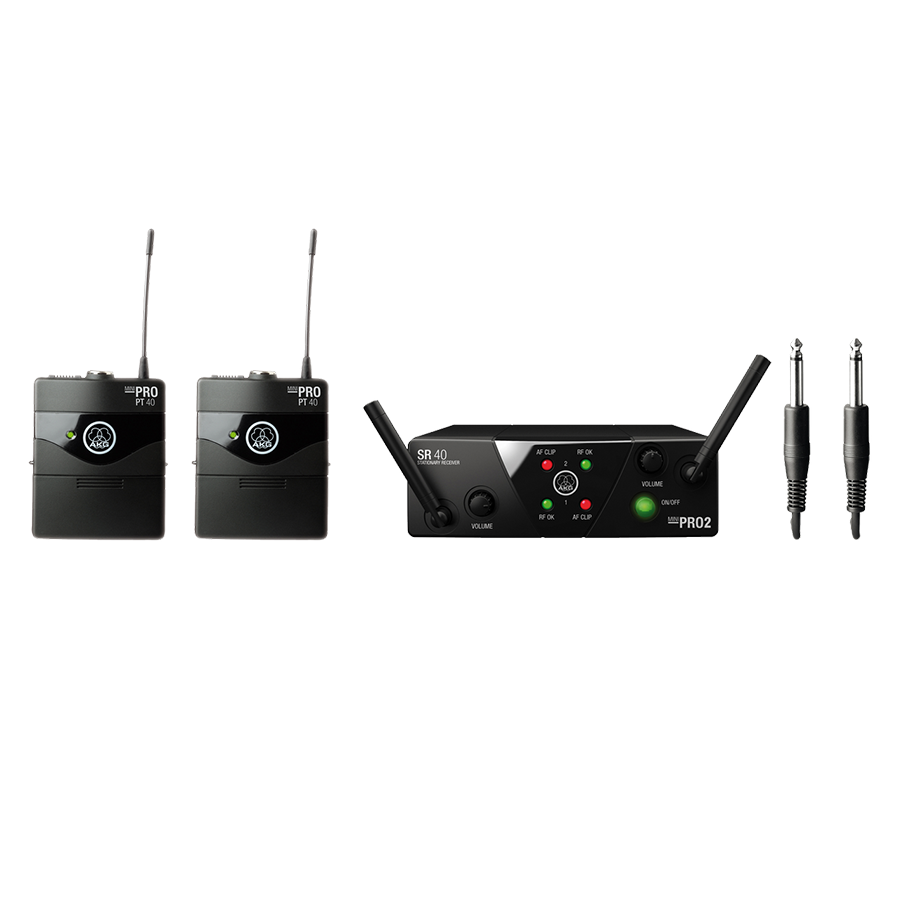 AKG WMS40 Mini Dual Instrumental Set