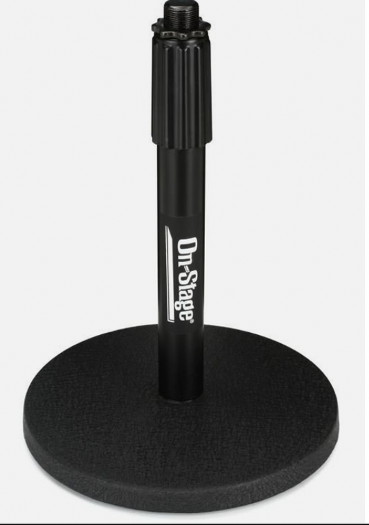 on stage desktop microphone stand ds7200