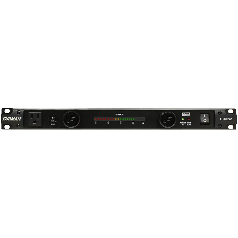 Furman Pro PL-PLUSC 15A Power Conditioner with Lights, Voltmeter