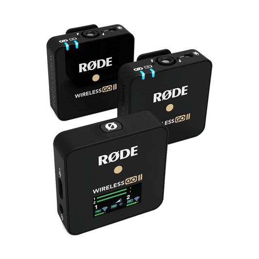 Rode Wireless GO II Dual Channel Wireless Microphone System