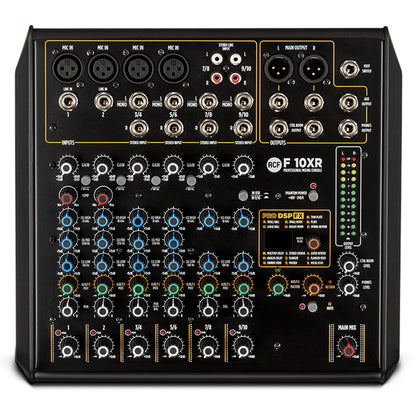 RCF F10-XR 10 Channel Mixer w/ FX and Recording