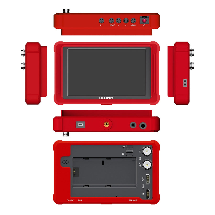 Lilliput FS5 5.4" HDMI 2.0 & 3G-SDI On-Camera Monitor