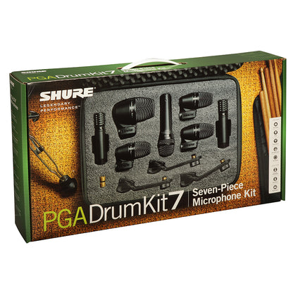 Shure PGADRUMKIT7 7-Piece Drum Microphone Kit
