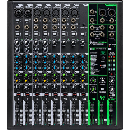 Mackie ProFX12v3 12 Channel Professional Effects Mixer with USB