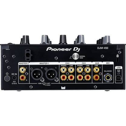 Pioneer DJ DJM-450 2-Channel DJ Mixer with Beat FX