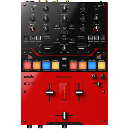 Pioneer DJ DJM-S5 Scratch-Style 2-Channel DJ Mixer