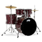 Center Stage 5pc Kit 7x10, 8x12, 14x16F, 16x22, 5x14 Snare. Hardware, Cymbals & Throne Included