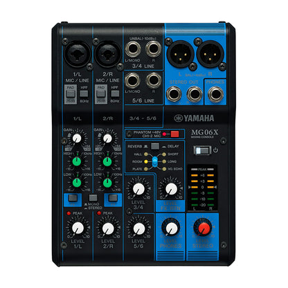 Yamaha MG06X 6-Channel Mixing Console with Effects