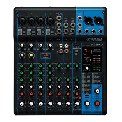 Yamaha MG10XU 10-Channel Mixing Console with Effects and USB