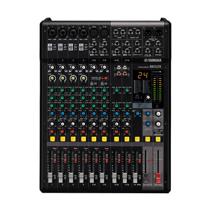 Yamaha MG12X CV 12-Channel Mixing Console with Effects