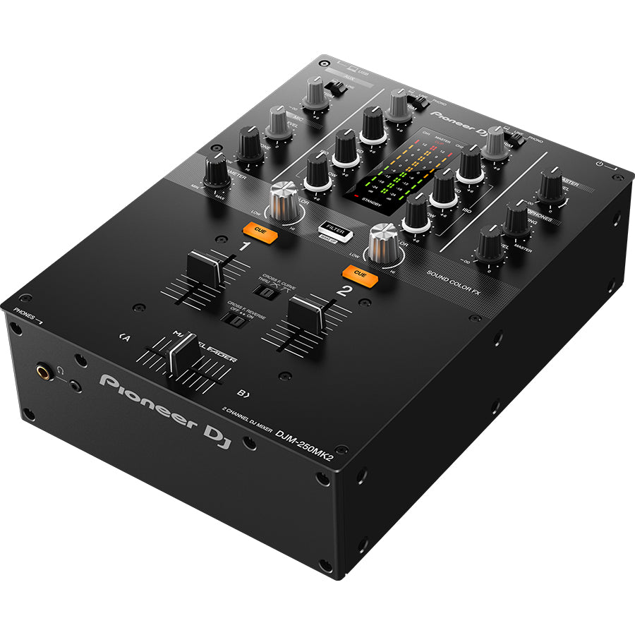 Pioneer DJ DJM-250MK2 2-Channel DJ Mixer with Independent Channel Filter