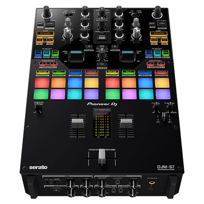 Pioneer DJ DJM-S7 Scratch-Style 2-Channel Performance DJ Mixer
