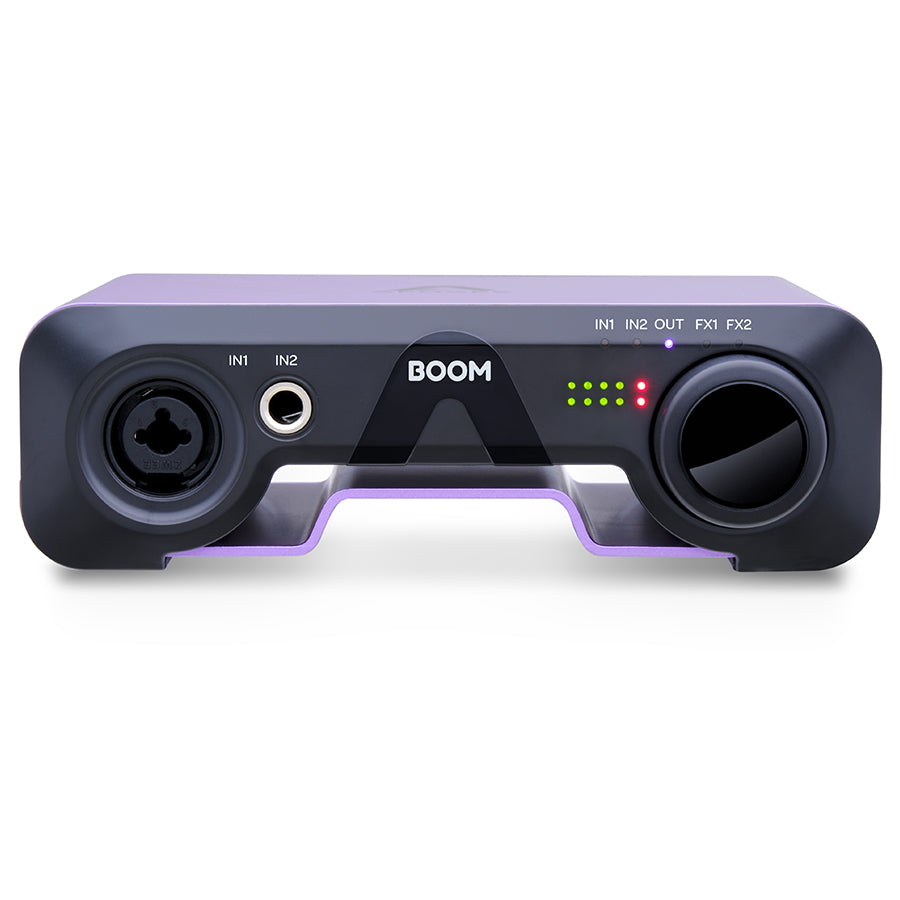 Apogge BOOM 2 IN X 2 OUT USB-C Entry-Level Audio Interface with DSP