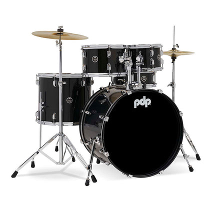 Center Stage 5pc Kit 7x10, 8x12, 14x16F, 16x22, 5x14 Snare. Hardware, Cymbals & Throne Included