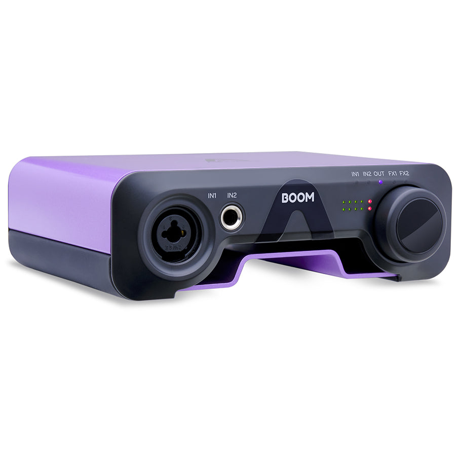 Apogge BOOM 2 IN X 2 OUT USB-C Entry-Level Audio Interface with DSP