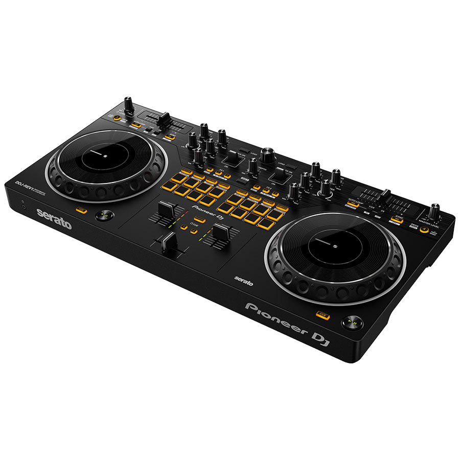 Pioneer DJ DDJ-REV1 2-channel DJ Controller for Serato DJ Lite (Black)