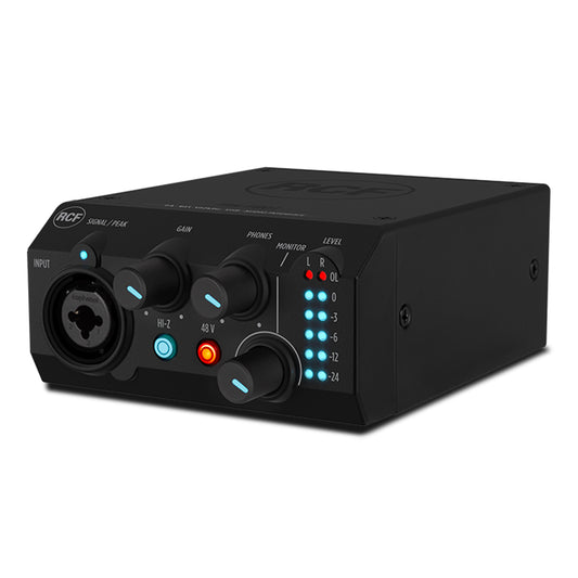 RCF TRK-PRO1 1X2 Channel USB Interface