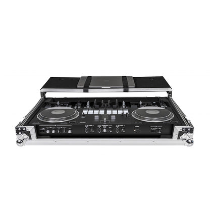 Headliner Flight Case with Laptop Platform and Wheels for Pioneer DJ DDJ-REV7