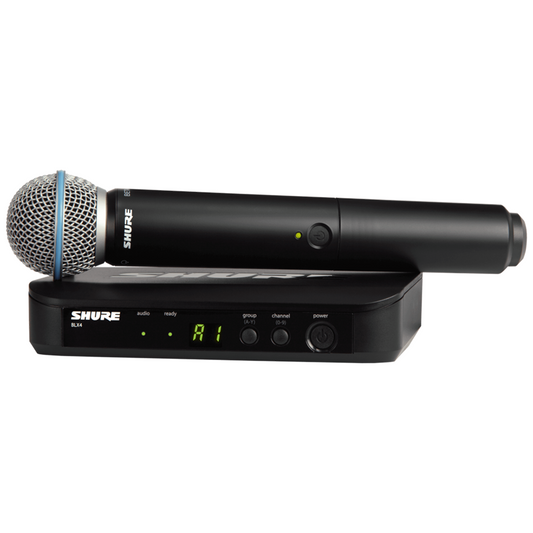 Shure BLX24/B58 Wireless Vocal System with Beta 58A (J11 - 596 to 616 MHz)