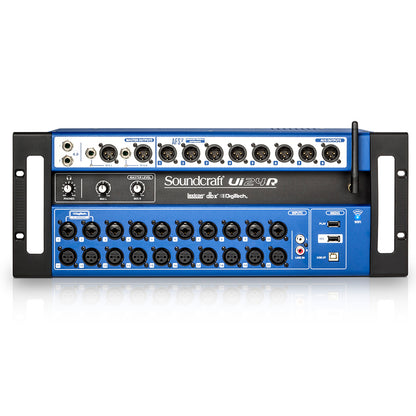 Soundcraft UI24R 24-Channel Digital Mixer/USB Multi-Track Recorder With Wireless Control