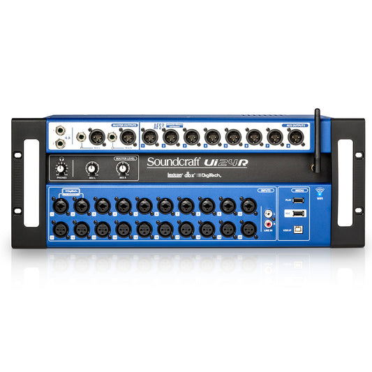 Soundcraft UI24R 24-Channel Digital Mixer/USB Multi-Track Recorder With Wireless Control