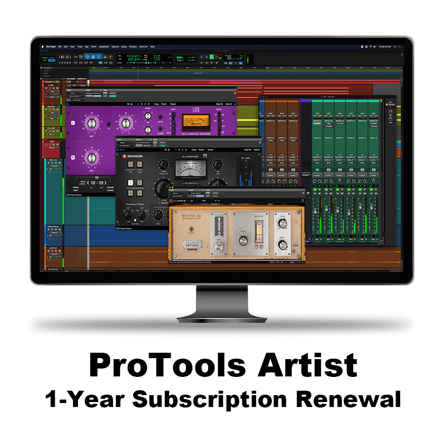 AVID ProTools Artist 1 Year Subscription Renewal (Download)