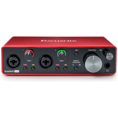 Scarlett 2i2 USB Audio Recording Interface