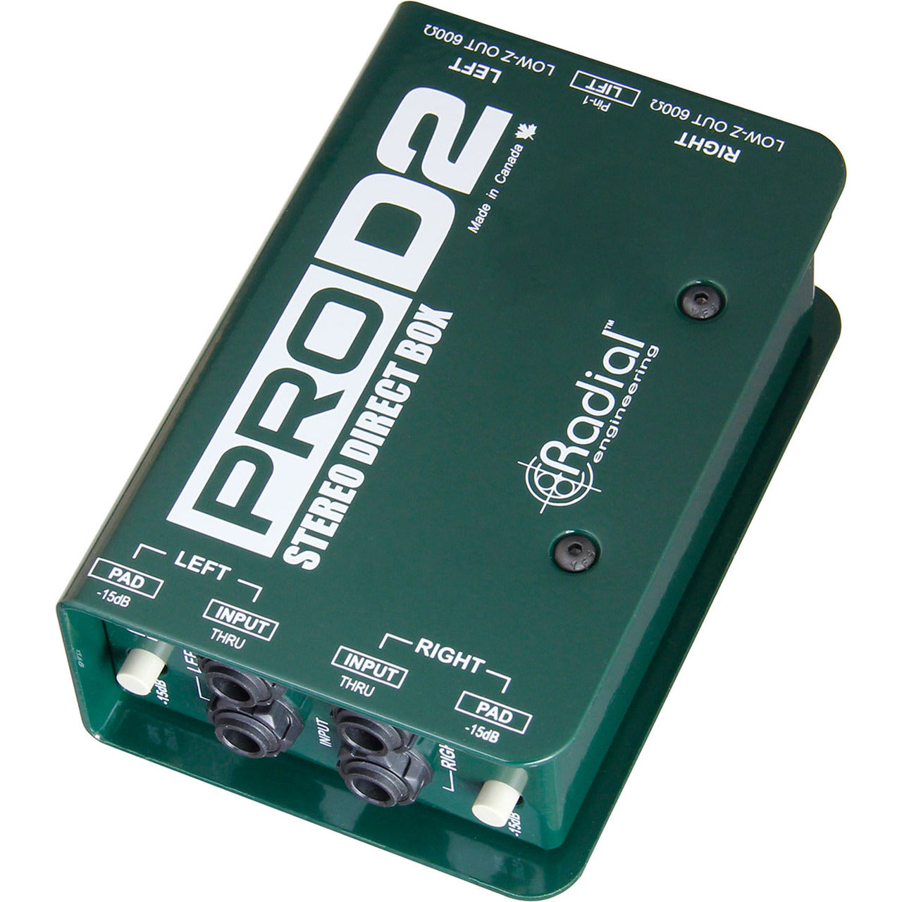 ProD2 Stereo Passive Direct Box – JE Pro Audio