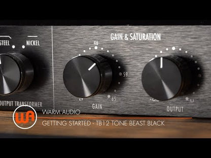 Warm Audio TB12 Black "Tone Beast" - Dual-Voice American Mic Pre
