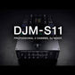 Pioneer DJ DJM-S11 Professional Scratch Style 2-Channel DJ Mixer