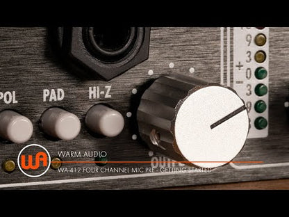 Warm Audio WA-412 Four-Channel American Mic Pre