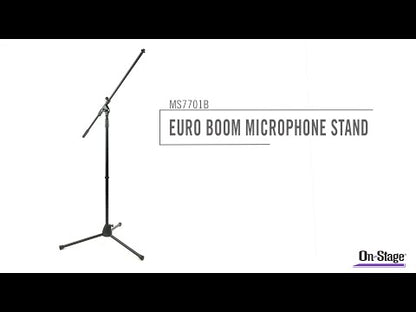 On-Stage MSP7706 Six Euro Boom Mic Stands with Bag