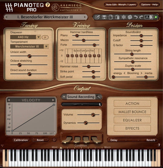 Pianoteq Kremsegg Collection 1 (Download)
