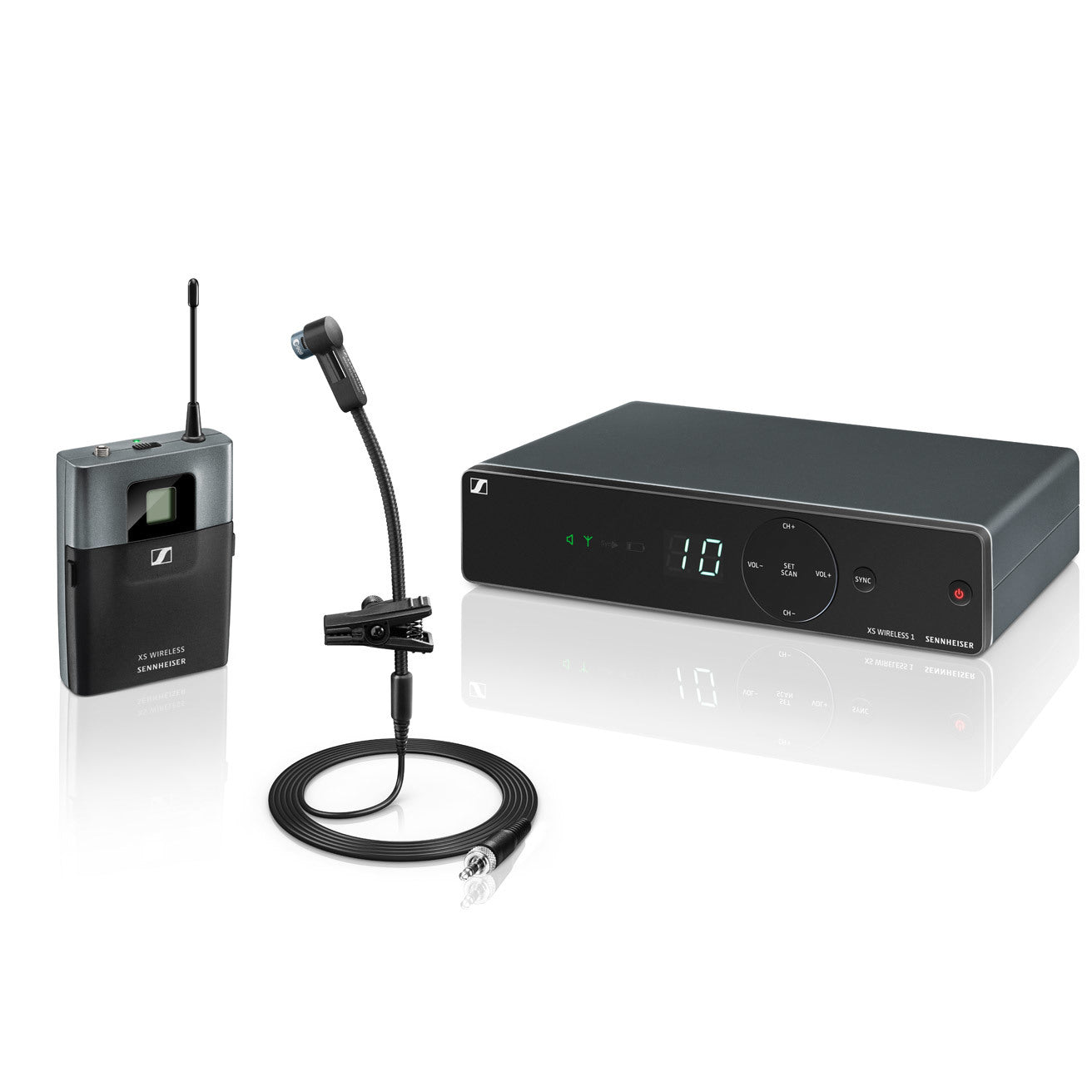 XSW 1-908 Clip-On Instrument Wireless Microphone Set