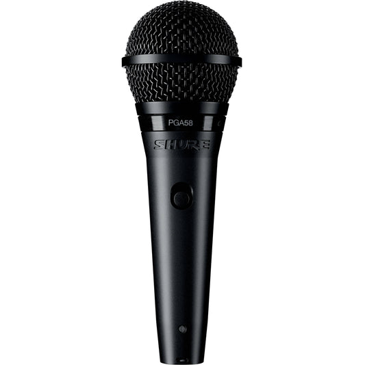 Shure PGA58 Cardioid Dynamic Vocal Microphone with XLR Cable