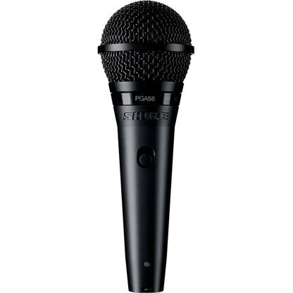 Shure PGA58 Cardioid Dynamic Vocal Microphone with XLR Cable